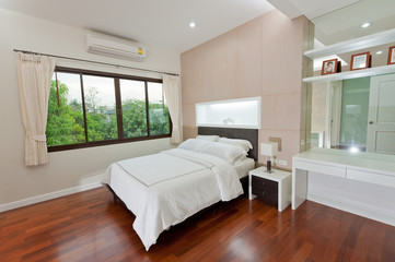Modern bedroom interior