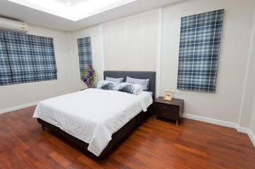 Obraz premium Modern bedroom interior