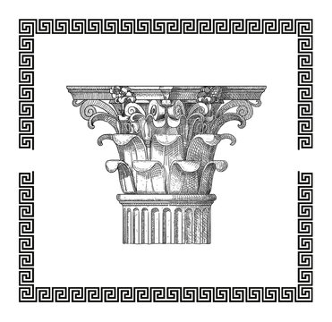 Greek column