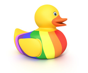 Ducky Rainbow Colors