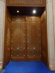 Sultan Qaboos Qabus Grand Mosque Mosquée Muscat Mascate Oman