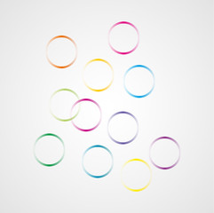background with circles