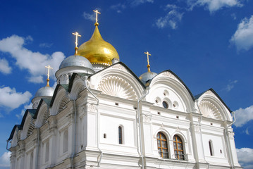Fototapeta na wymiar Archangel's church. Moscow Kremlin.