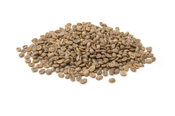 Green coffee beans