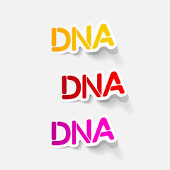 realistic design element: DNA