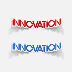 realistic design element: innovation
