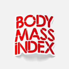 realistic design element: Body Mass Index