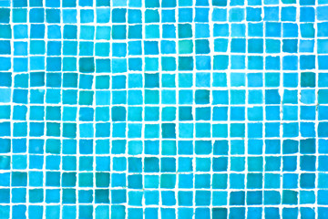 background of tiles in the swimming pool