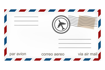 Airmail envelope