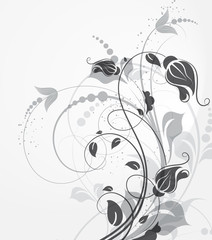 Abstract floral background