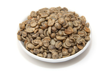 Green coffee beans