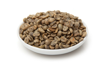 Green coffee beans