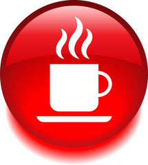 Векторная иконка чашка кофе