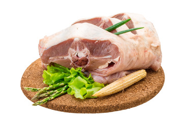 Raw lamb