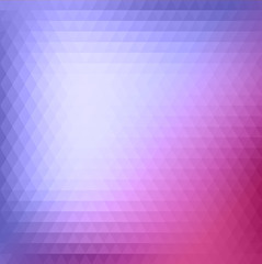 Abstract Triangle Background, Vector Illustration