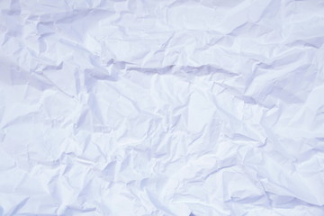 Fototapeta na wymiar Arkusz z gniecionego papieru