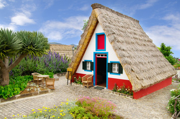 Typical souvernir sweet candy shop house, Madeira