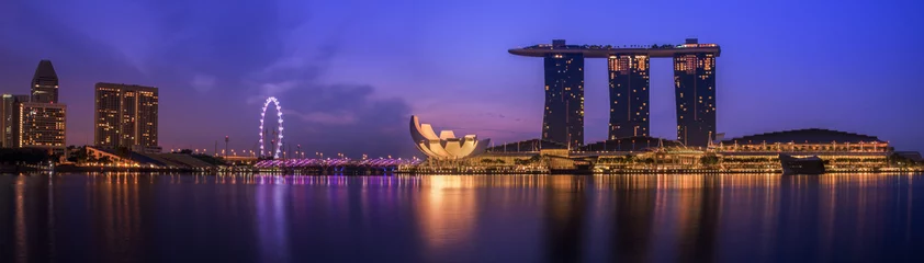 Fotobehang Singapore stad © anekoho
