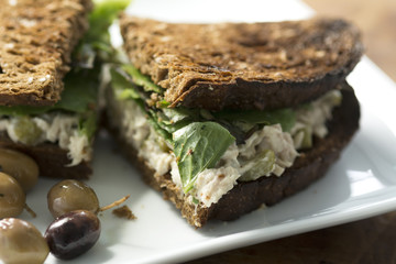 Toasted Tuna Fish Sandwich