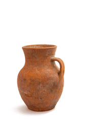 old clay jug