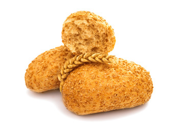 vysivkovy bread isolated