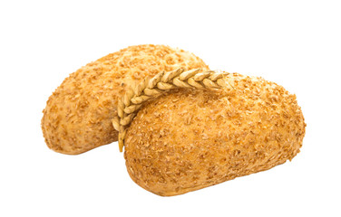vysivkovy bread isolated