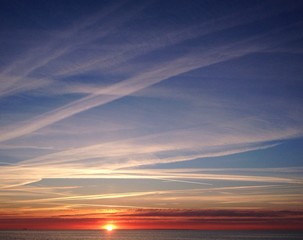 sonnenuntergang ostsee