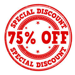 Special discount stamp