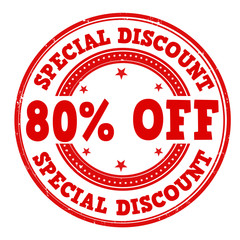 Special discount stamp