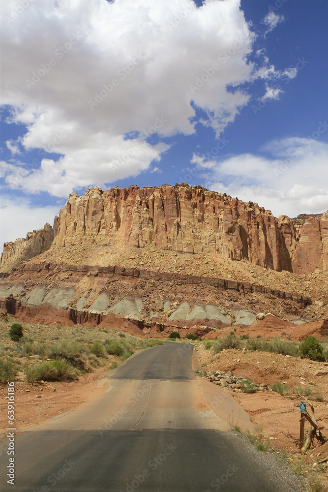 Wall mural capitol Reef