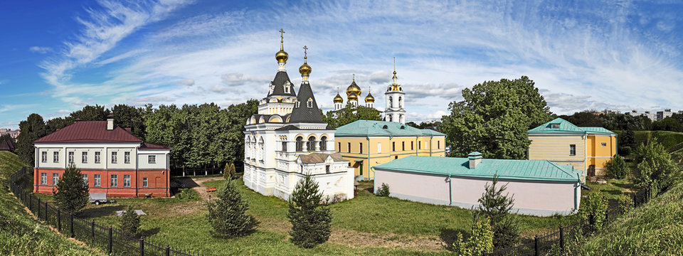 Moscow region. Dmitrov Kremlin, panorama