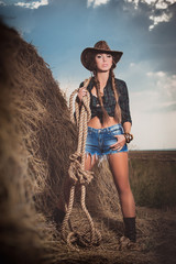 woman at the hay © Ivan Nakonechnyy