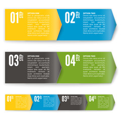 Process chart module. Vector illustration