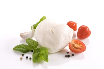 Papier Peint photo Produits laitiers Mozzarella