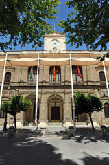 City Hall of Sevilla in summer, Spain
