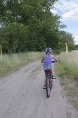 Obraz premium fahrradtour