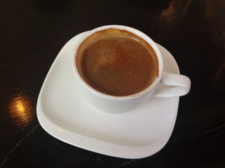 Cup of coffee espresso