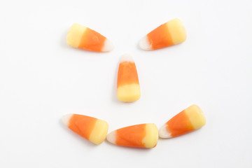 Candy Corn Face