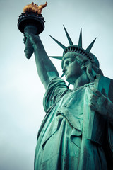 Fototapeta premium The Statue of Liberty at New York City