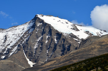 blue massif in Torres del Paine