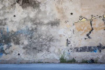 Wall & Faded Grafitti Background Texture with Abandoned Shoe © EdwardSamuel
