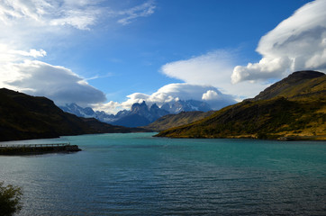 Obraz premium Lago Pehoe, Torres del Paine