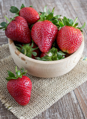 Strawberries in a Bowl