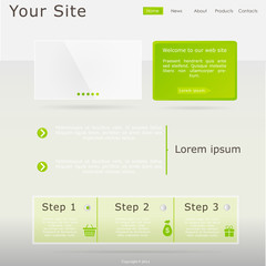 Website template