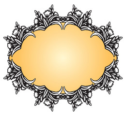 Antique vintage frame