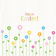 Easter card - greeting card with copy space © LeonART