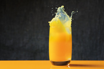 Splash of orange juice