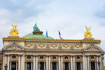 Fototapeta na wymiar The Opera Garnier in paris France