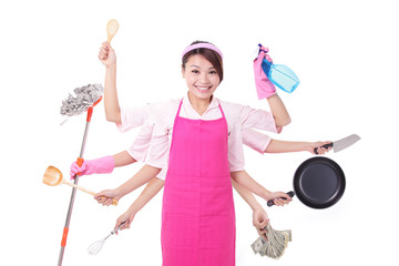 busy Woman mother