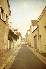 Fototapeta na wymiar Antique Village in france